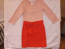 Ruum - Girls - Great Fall Dress - Sz. 14/XL - Orange