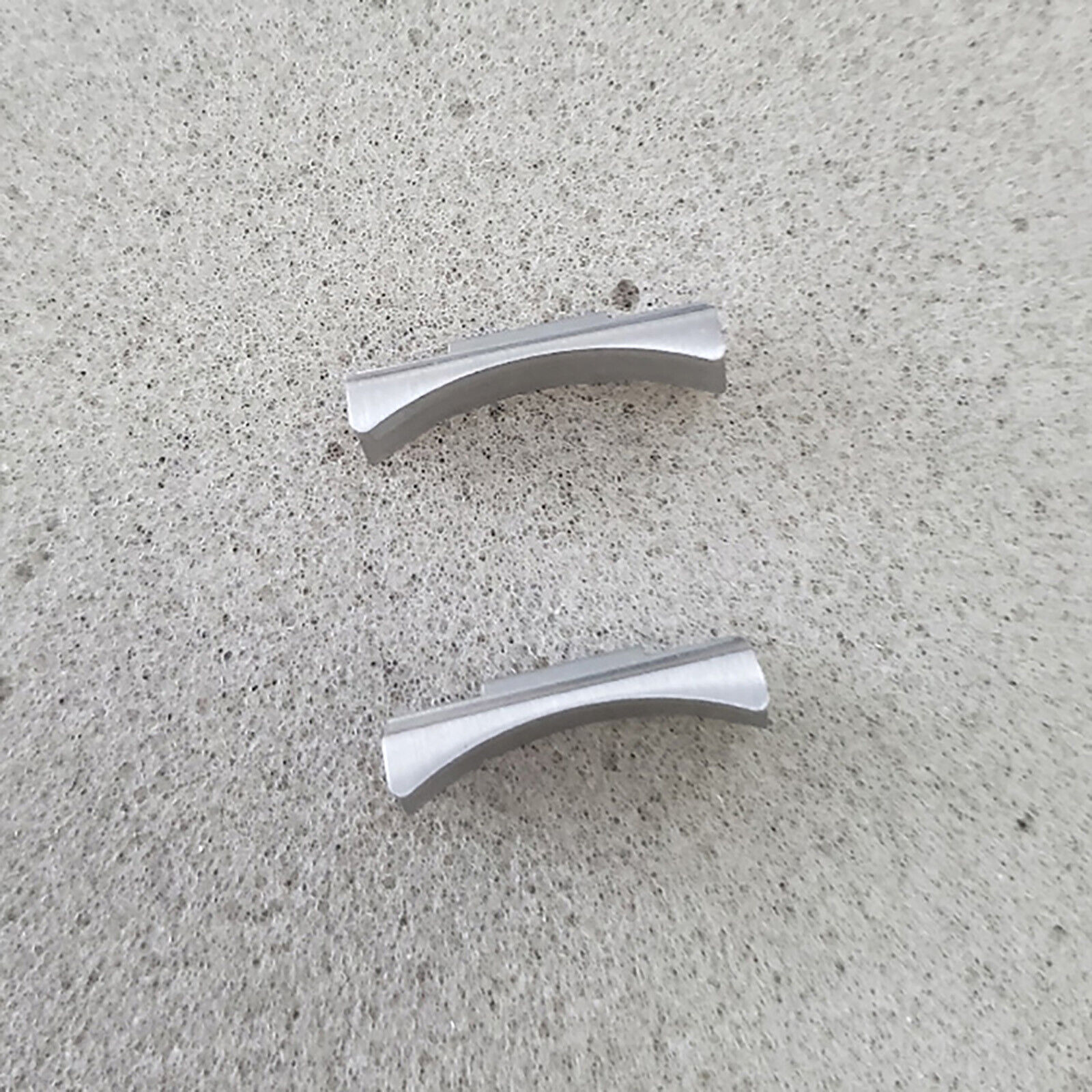 20mm Curved End Links + Spring Link Bars Wrist Watch Strap Links Accessories