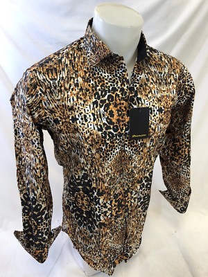 tiger stripe mens shirt