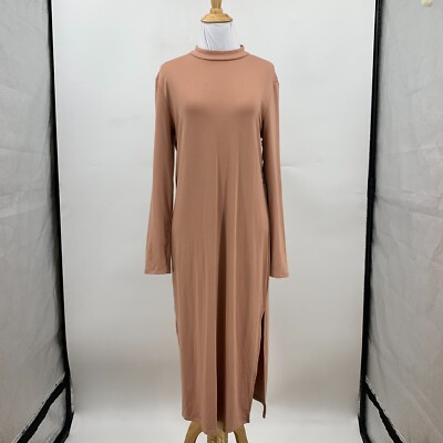 halogen long sleeve dress Wrap Front Long Sleeve Maxi Dress (Women)