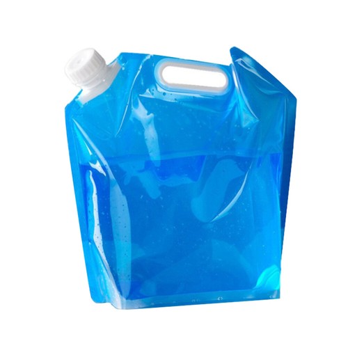 3/5/10L Folding Handheld Outdoor Climbing Camping Water Storage Bag Container 56