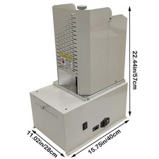 110V Electric Round Corner Cutter Machine with Protective Cover and R3-R9 Blades