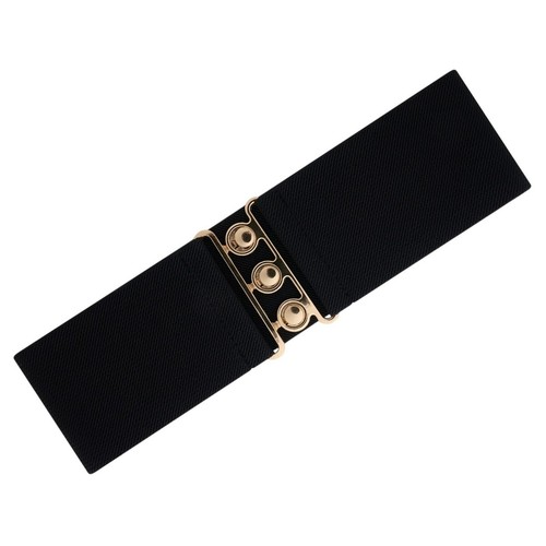 Cinturones vintage para mujer - Cinturón clásico de enfermera para mujer, cintura ancha elástica - Imagen 46 de 47