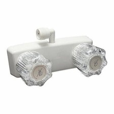 Dura Faucet DF-SA100A1-WT RV Shower Faucet Valve Diverter for Exterior Shower...