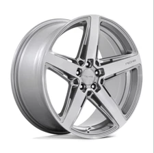 NICHE M270 Teramo 20X9 5X108 ET38 Anthracite Brushed Face Tint Clear (Qty of 1)