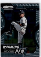 2020 Panini Prizm #WIP-6 Deivi Garcia Warming in the Pen