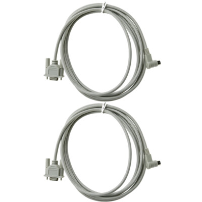 2PCS 1761-CBL-PM02 PLC Cable  for Allen Bradley MicroLogix 1000 1200 1500 US