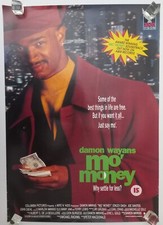 ORIGINAL, 'MO MONEY', UK VIDEO STORE PROMO POSTER( 1992 ). 59 CM X 42 CM.