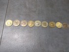 9 Coin Lot: Years 1-19 Recovery-One Day Alcoholic Medal Token AA Anonymous