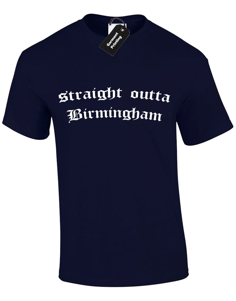 Straight Outta Birmingham Compton Parody Retro Ice Unisex T-Shirt