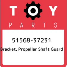 51568-37231 Toyota Bracket, propeller shaft guard 5156837231, New Genuine OEM Pa