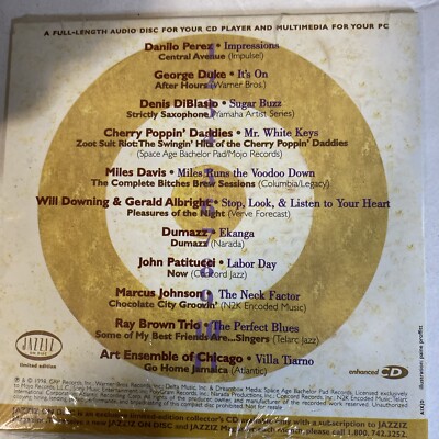 Jazziz Jazz Music CD NOVEMBER 1999 NEW SEALED ! - AAA | eBay
