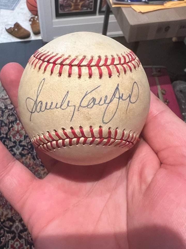 Sandy Koufax Signed Autographed Rawlings Official Major League Baseball PSA COA - Image 2 of 3