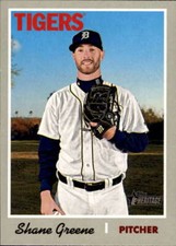 2019 Topps Heritage Baseball  #269 Shane Greene  Detroit Tigers V92540