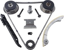 Timing Chain Kit With Tensioner Guide Gear Oiler Fit For Chevy GMC