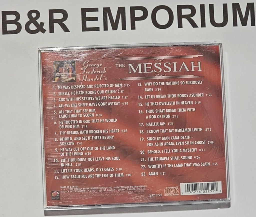 George Frederick Handel's The Messiah: The Original Manuscript Vol