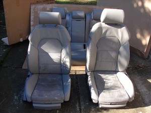 Audi A6 S6 Lederausstattung Ledersitze 4F C6 Alcantara Sportsitze leather seats