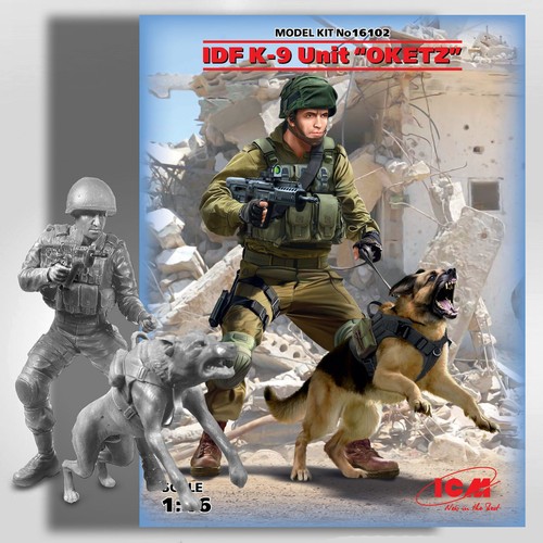 ICM 16102 1/16 IDF K-9 UNIT "OKETZ" MODEL KIT NO - 第 1/5 張圖片