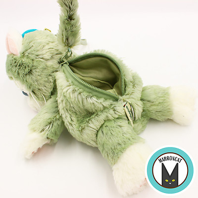 Japan Tokyo Disney Sea Limited Gelatoni Cat Plush Bag 11 