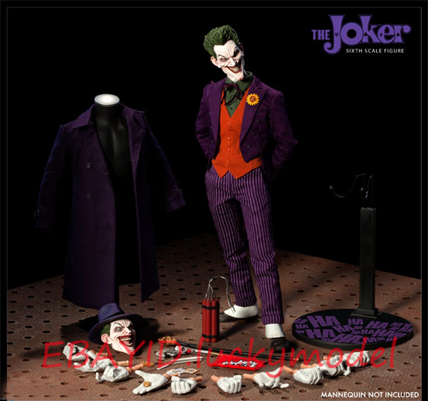 BATMAN＆JOKER フルアクション・フィギュア 1/6ビンテージバージョン Hot Toys HT The Joker 1/6 Action Figure From Batman 1989