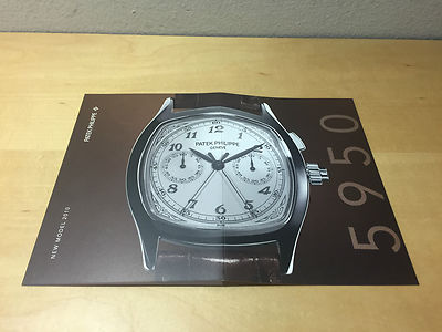 Booklet Brochure PATEK PHILIPPE - New Model 2010 - Ref. 5950 - All Languages
