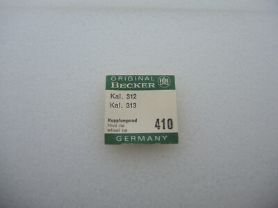 Kupplungsrad für HB Becker 312, 313, winding pinion, part 410