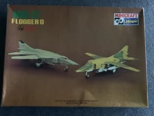 Hasegawa Mig-27 Flogger D - 1/72 Scale - Vintage 1979 Kit