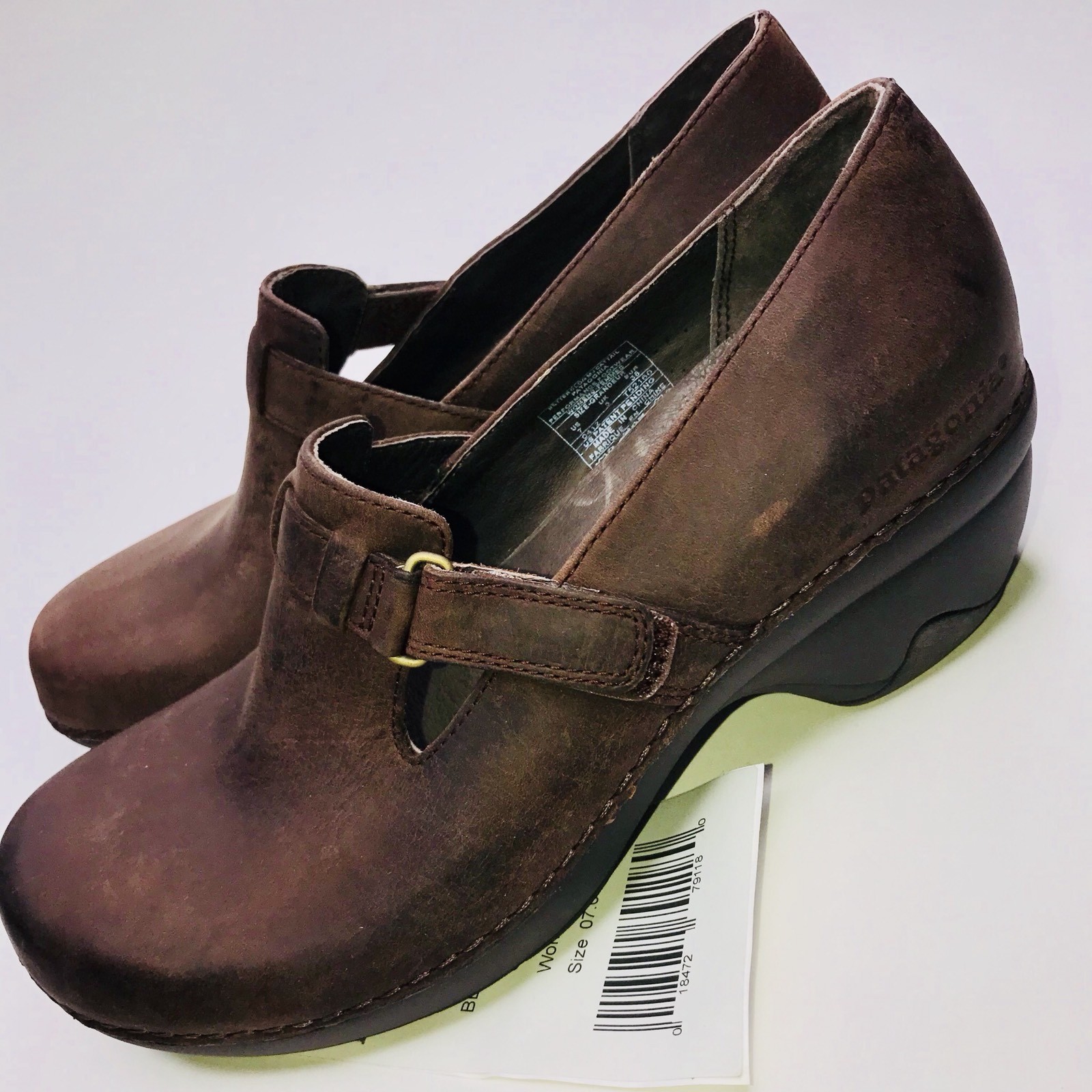 Patagonia BETTER CLOGS CLOGS CLOGS Sz 7M Brown Leather Women's shoes ULTRA SOFT & COMFY New 7706d6 Patagonia BETTER CLOGS CLOGS CLOGS Sz 7M Brown Leather Women's shoes ULTRA SOFT & COMFY New 7706d6
