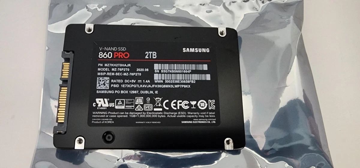 Samsung 860 deals pro 2tb
