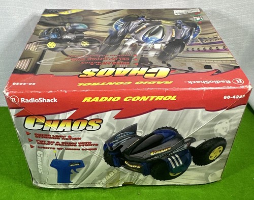 Vintage RC CHAOS Stunt Remote Control Car Radio Shack WORKS GREAT - Picture 18 of 19