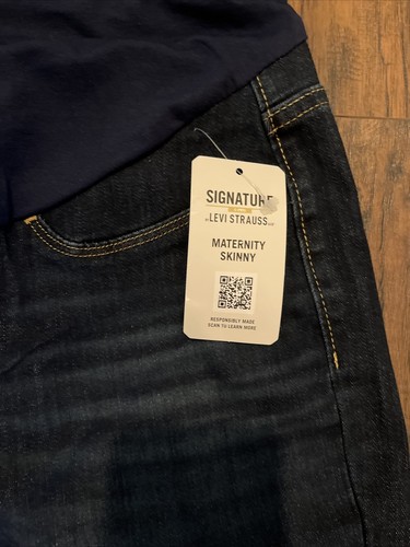 Jeans skinny premaman da donna Signature by Levi Strauss & Co. Gold Label Medium - Foto 4 di 12