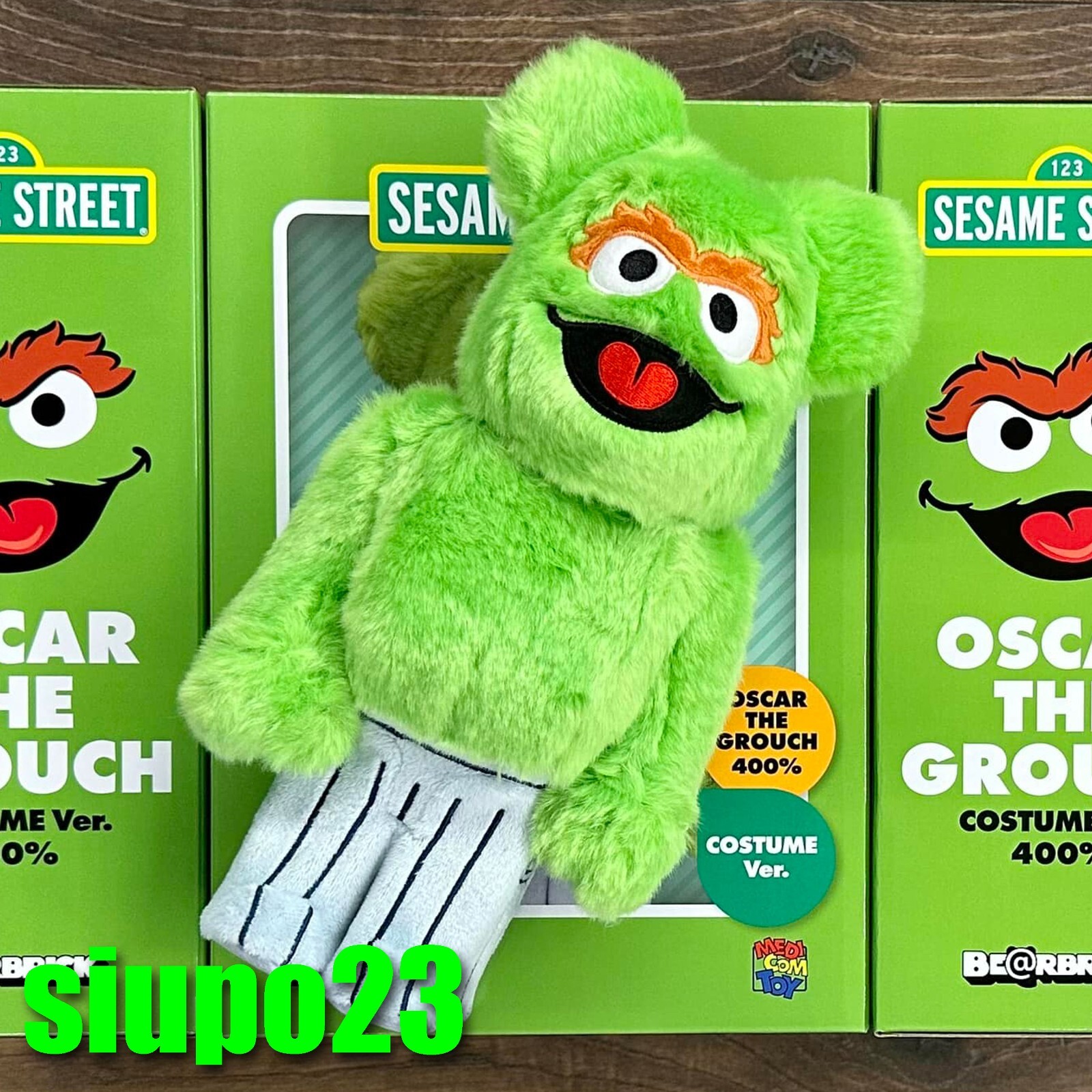 BE@RBRICK OSCAR THE GROUCH Costume Ver.