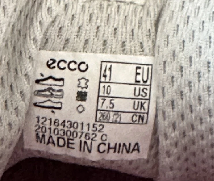 Zapatos de golf Ecco Street Retro para mujer talla 10 sin clavos zapatillas de golf cómodas Foto 4 de 4