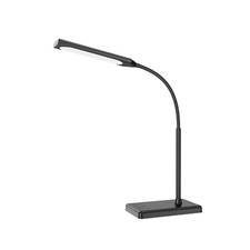 7W Metal Gooseneck Touch LED Desk Lamp Dimmable Timer Adjustable US Plug