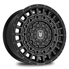 17" FOX ADV SWAMPER BLACK ALLOY WHEELS FOR MERCEDES SPRINTER VANS 6 STUD