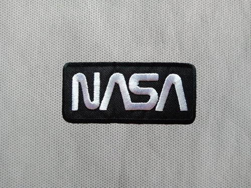 3pcs DIY BLACK NASA Patch Embroidered Iron or Sew on Coat/Jacket/bag/Hat/Jeans - Picture 2 of 3