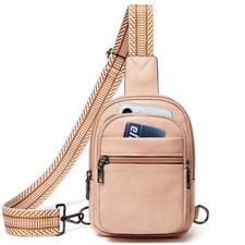 3L SMALL Sling Bag Fanny Packs For Women Men Mini Crossbody Chest Belt Travel...