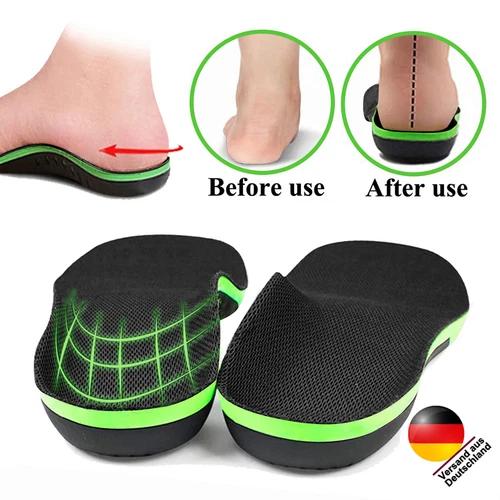 Orthopädische Einlegesohlen, Plantar fasziitis Einlegesohle, Plattfuß Einlegen - Bild 1 von 20