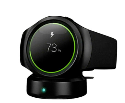 Wireless Charging Dock Charger Samsung Galaxy Watch Gear S3/S4 Frontier Classic
