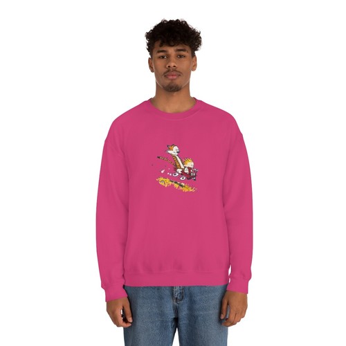 CALVIN AND HOBBES | Unisex Heavy Blend Crewneck Sweatshirt - 第 101/124 張圖片