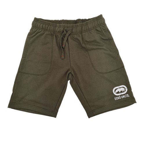 Ecko Unltd Herren Fleece Shorts Gym Lounge Freizeit Elastische Taille Sommer Kordelzug - Bild 9 von 10