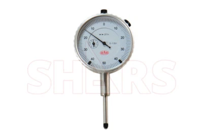 Shars 1" High Precision Dial Indicator .001" Agd 2 Graduation Lug Back New !]