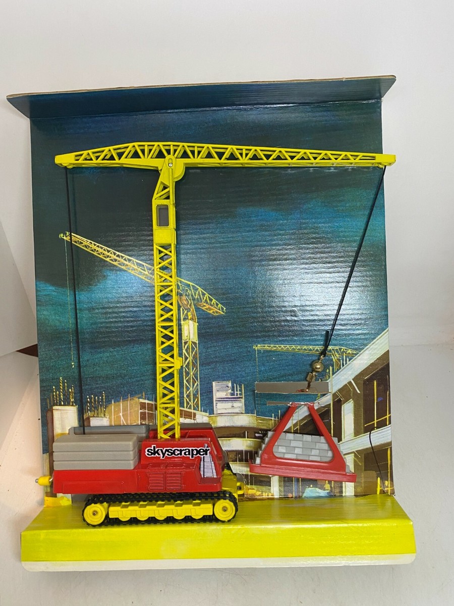 Corgi Toys Major 1155 – Grue De Chantier Skyscraper Tower Crane, Miniature Moulée Sous Pression