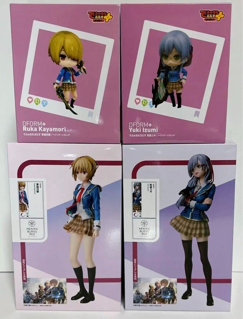 elcoco Heaven Burns Red Yuki Izumi Ruka Kayamori 1/8 Figure elcoco Heaven Burns Red Yuki Izumi Ruka Kayamori 1/8 Figure