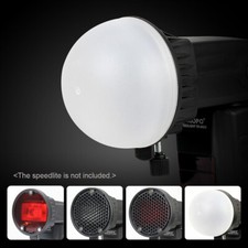 TRIOPO Speedlite Flash Light Modifier Accessories Kits with Diffuser Ball T8C5