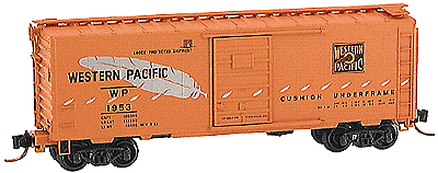 Micro Trains N 40' eintüriger Güterwagen Western Pacific WP #1953 20506 - Bild 1 von 1