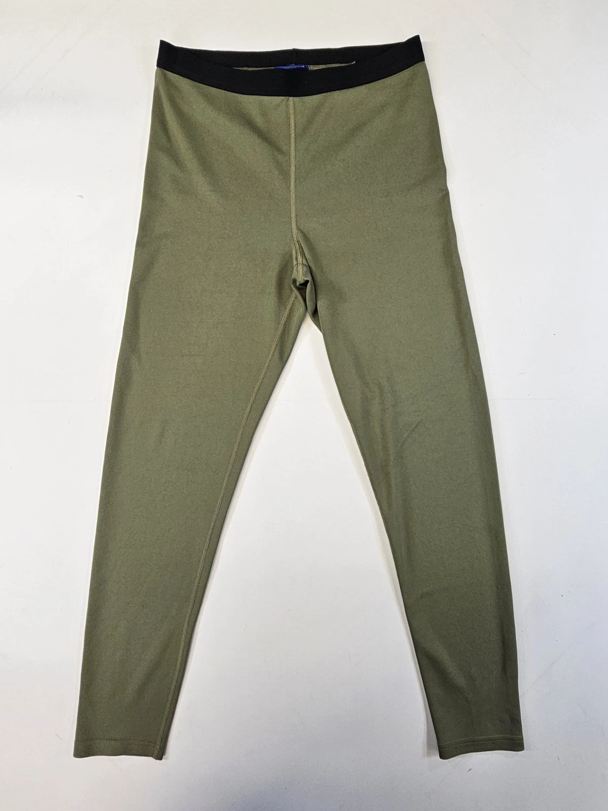 BURTON Kids snowboard Midweight Base Layer Pants Forest Moss X-Large