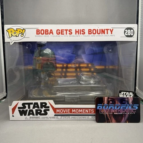 Boba Fett Gets His Bounty Funko Pop Movie Moments Star Wars Smugglers Bounty 280