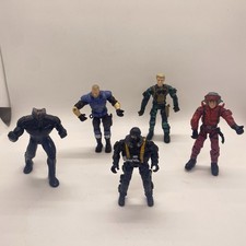 Lanard The Corps Action Figures Lot of 5 Mixed 2005  2010 Articulated Soldiers