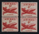 CKStamps: US Stamps Collection Scott#C37 Mint LH OG #C41 Mint NH OG